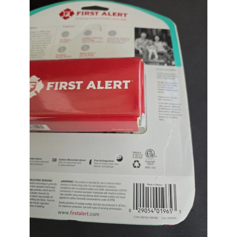 First Alert new packaging